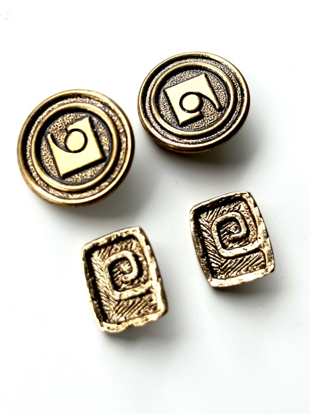 Vintage Brass Buttons